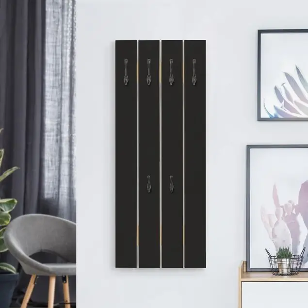 Bestseller Colour Black Wandgarderobe Holzpalette