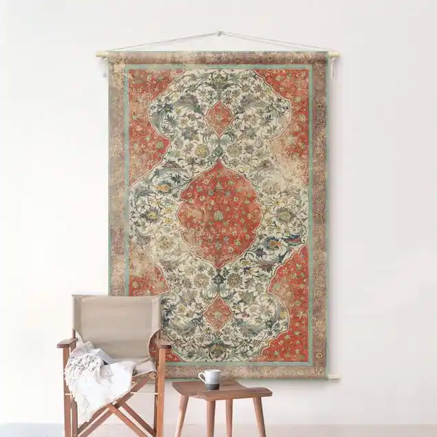 Beliebt Blüten Teppich Vintage