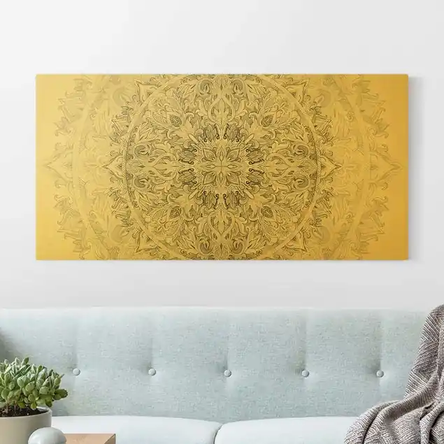 Kostenfreie Lieferung Mandala Aquarell Ornament Muster Schwarz-Weiß
