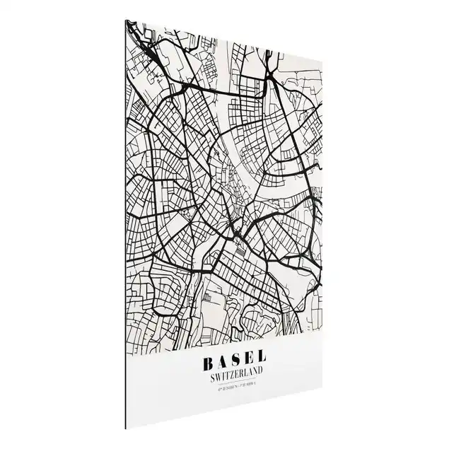 Stadtplan Basel - Klassik Expressversand