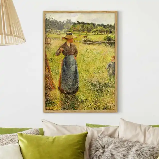 Camille Pissarro - Die Heumacherin Sonderaktion