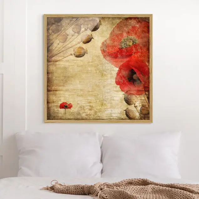 Poppy Flower Preisreduziert
