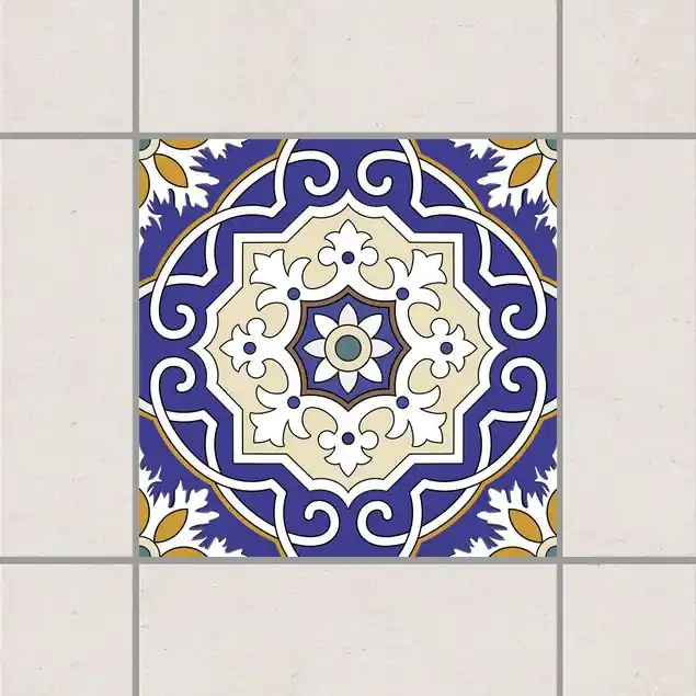 Spanische Wandfliese Blau Meistverkauft