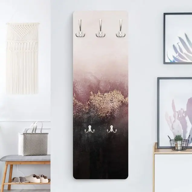 Online Kaufen Goldene Dämmerung Rosa Wandgarderobe