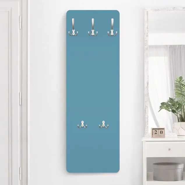 Meerblau Wandgarderobe Holzpaneel Jetzt Kaufen