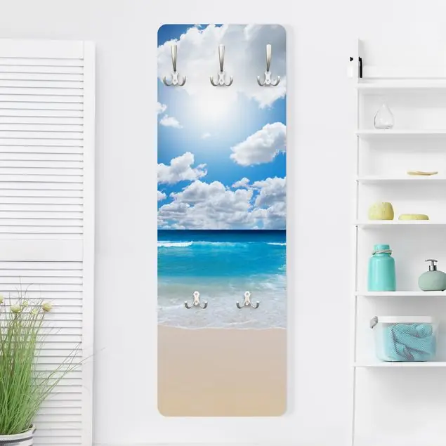 Touch of paradise Wandgarderobe Holzpaneel Sale