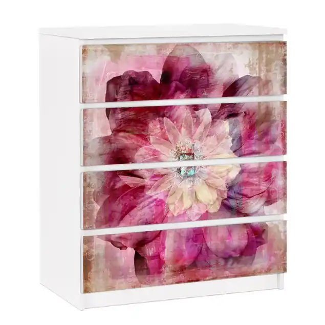 Schneller Versand Grunge Flower