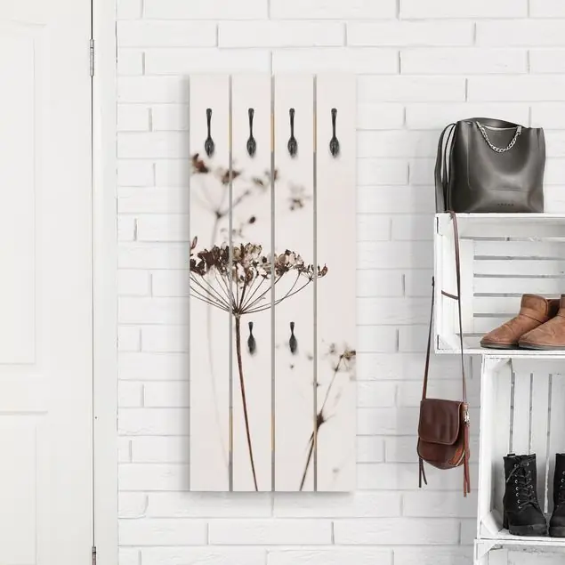 Top-Preis Trockenblume im Schatten Wandgarderobe