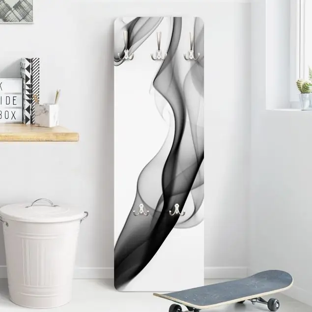 Grey Nebula Wandgarderobe Holzpaneel Direkt Vom Hersteller