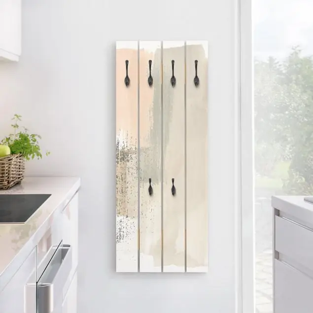 Wochenendangebot Dichtung mit Rouge I Wandgarderobe Holzpalette