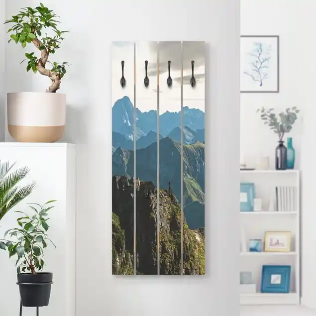 Berge auf den Lofoten Wandgarderobe Sofort Bestellen