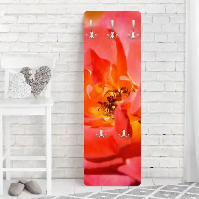 No.YK19 Shining Rose Wandgarderobe Holzpaneel Knallerangebot
