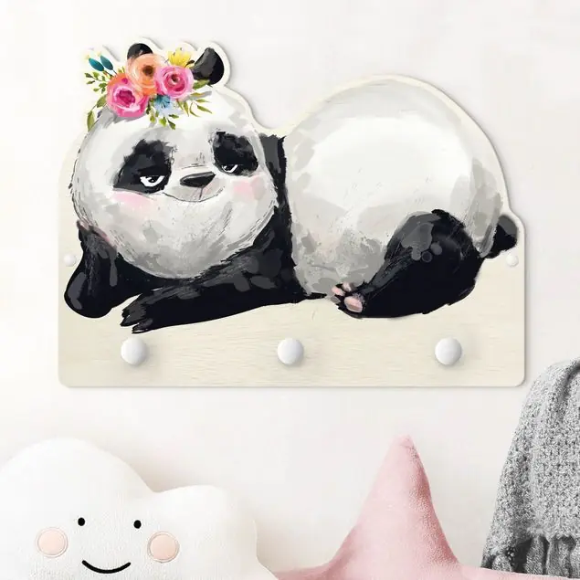 Jetzt Bestellen Panda Brian Kindergarderobe Holz
