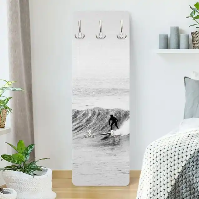 Direktkauf Zeit zum Surfen Wandgarderobe