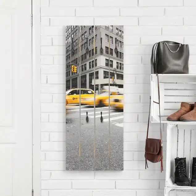 Rasantes New York Wandgarderobe Holzpalette Neu