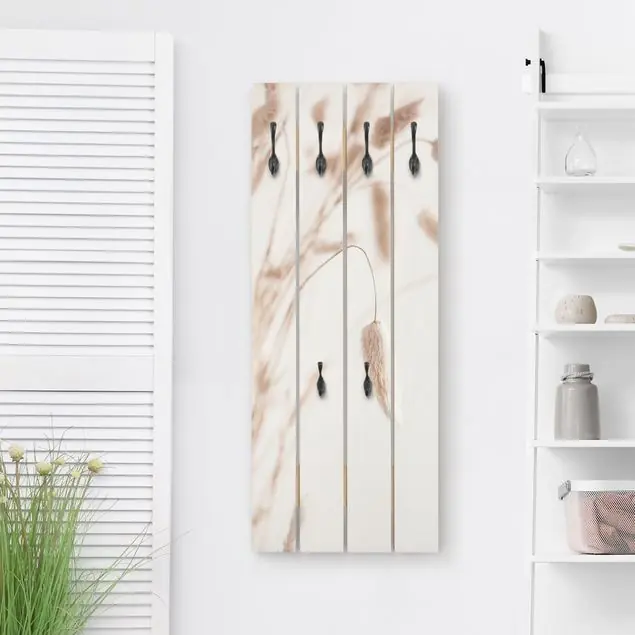 Zartes Glanzgras Wandgarderobe Top-Preis