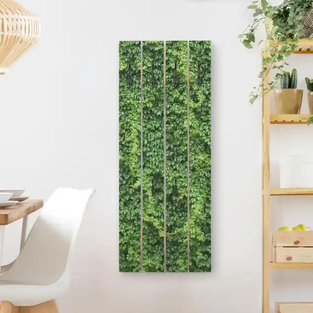 Finale Aktion Efeu Wandgarderobe Holzpalette