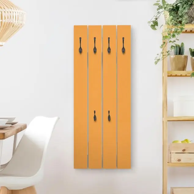 Echt Mango Wandgarderobe Holzpalette