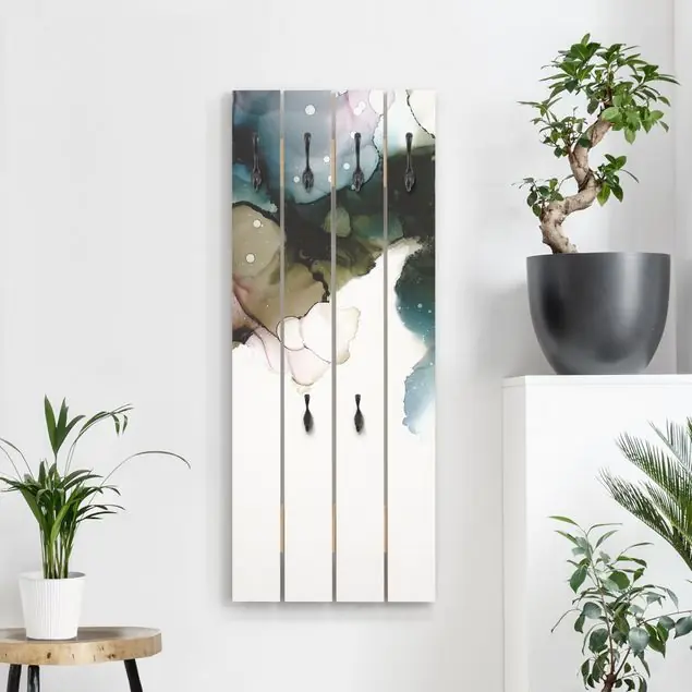 Blumenbogen mit Gold Wandgarderobe Direkt Vom Hersteller