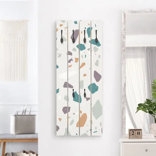 Detailliertes Terrazzo Muster Grosseto Wandgarderobe Direkt Vom Hersteller