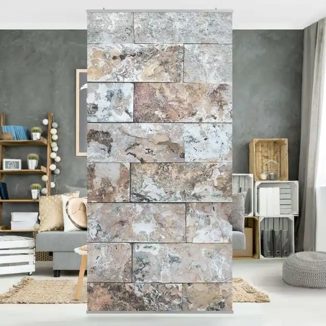 Naturmarmor Steinwand Raumteiler Meistverkauft