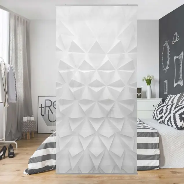 Bestpreis Geometrisches Muster 3D Effekt Raumteiler