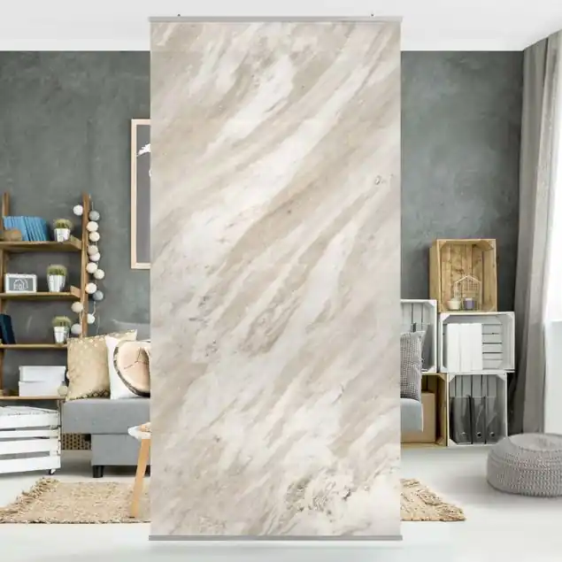 Letzte Chance Palissandro Marmor Beige Raumteiler