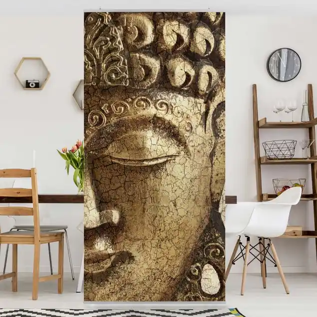 Günstig Vintage Buddha Raumteiler
