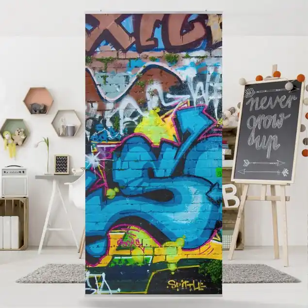 Colours of Graffiti Raumteiler Direkt Vom Hersteller