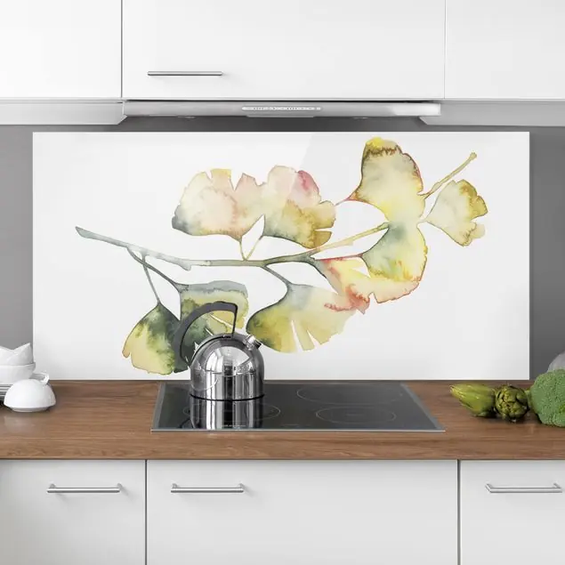 Top-Preis Frauenhaarfarn I Glas Spritzschutz - Querformat 2:1