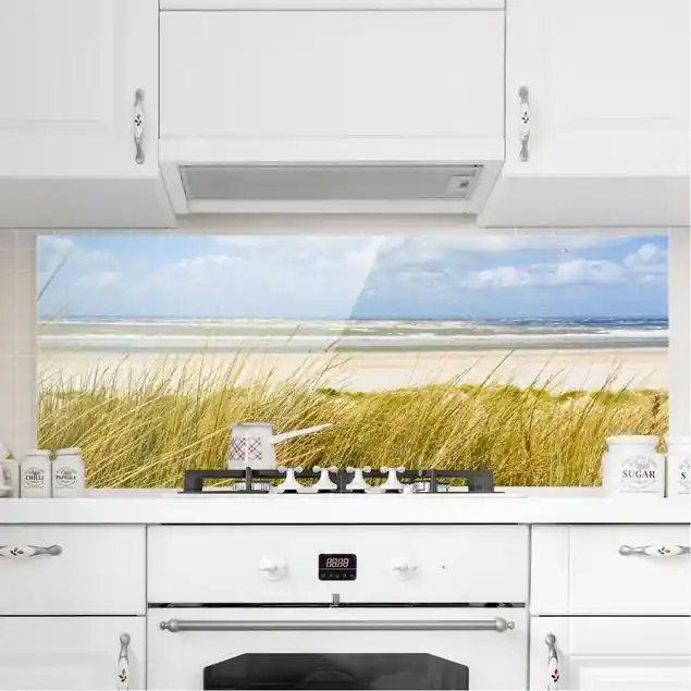An der Nordseeküste Glas Spritzschutz - Panorama Sichere Zahlung