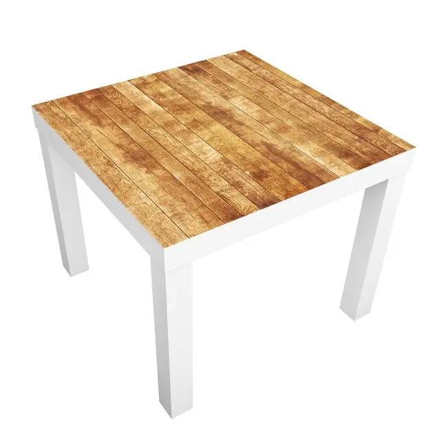 Neuheit Nordic Woodwall Möbelfolie für IKEA Lack Tisch 55 x 55 cm