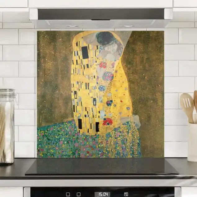 Preis Gesenkt Gustav Klimt - Der Kuß Spritzschutz