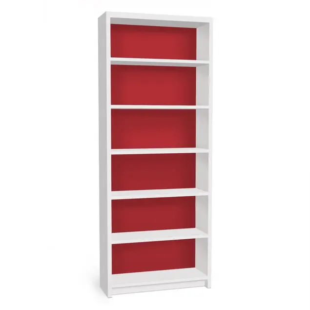 Colour Carmin Möbelfolie für IKEA Billy Regal Beliebt