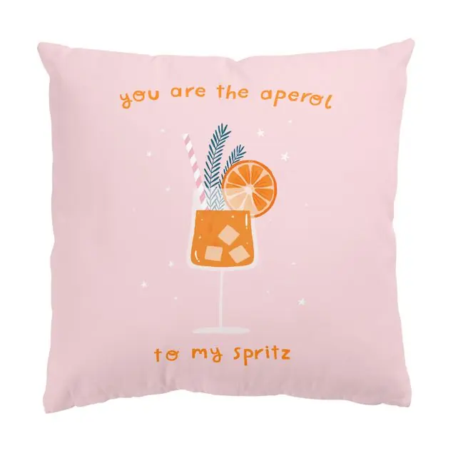 Meistverkauft The Aperol to my Spritz Dekokissen – Canvas