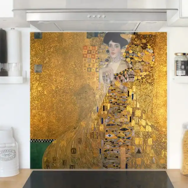 Nur Für Kurze Zeit Gustav Klimt - Adele Bloch-Bauer I Spritzschutz