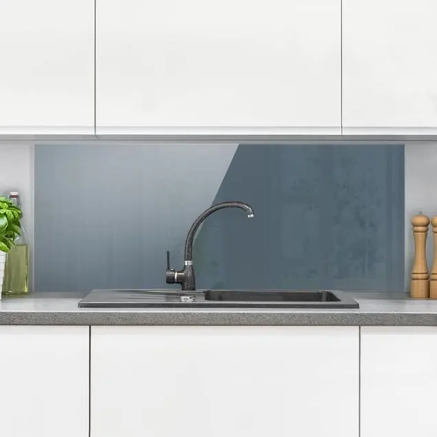 Schieferblau Glas Spritzschutz - Panorama Direkt Vom Hersteller