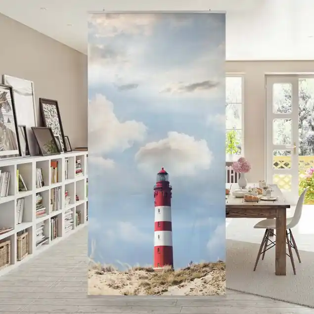 Leuchtturm in den Dünen Raumteiler Direktkauf
