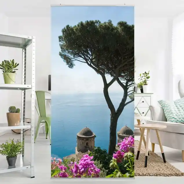 Ausblick vom Garten aufs Meer Raumteiler Wochenendangebot