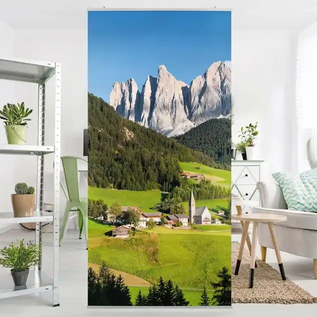 Bestseller Geislerspitzen in Südtirol Raumteiler
