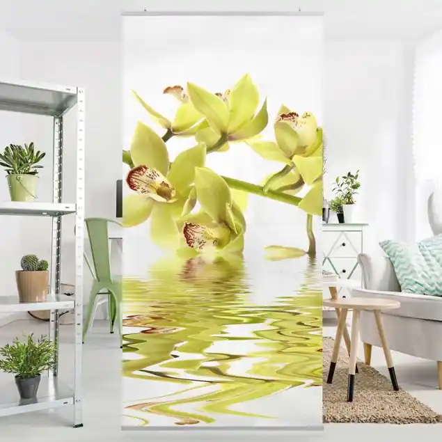 Elegant Orchid Waters Raumteiler Sichere Zahlung