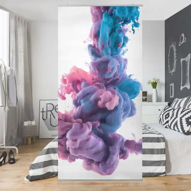 Neu Im Sortiment Abstrakte flüssige Farbe Raumteiler