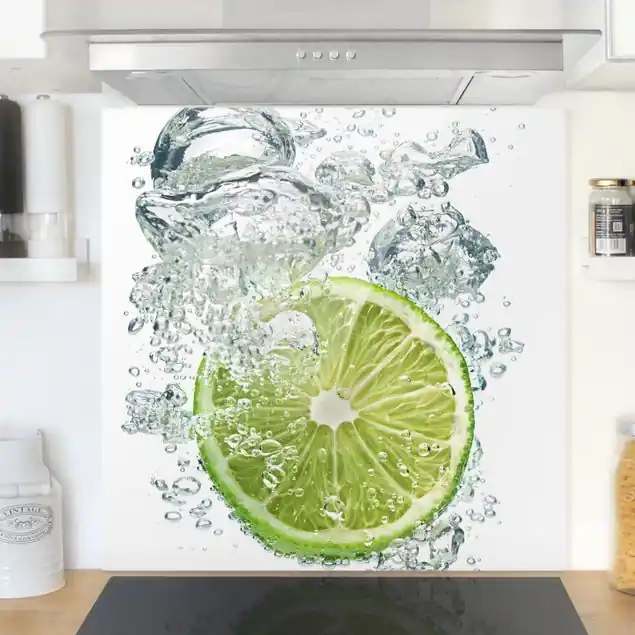 Direktkauf Lime Bubbles Spritzschutz