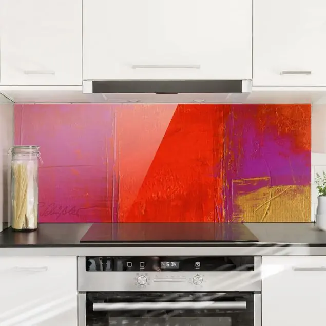 Magenta Energy Glas Spritzschutz - Panorama Markenprodukt