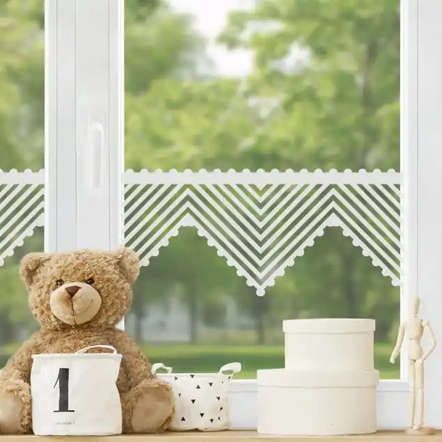 No.UL1060 Gehäkelt I Fensteraufkleber Beliebt