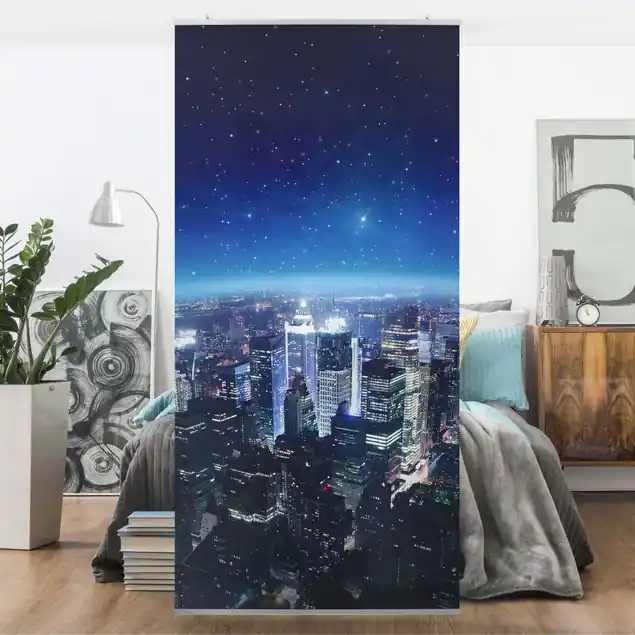 Jetzt Kaufen Illuminated New York Raumteiler