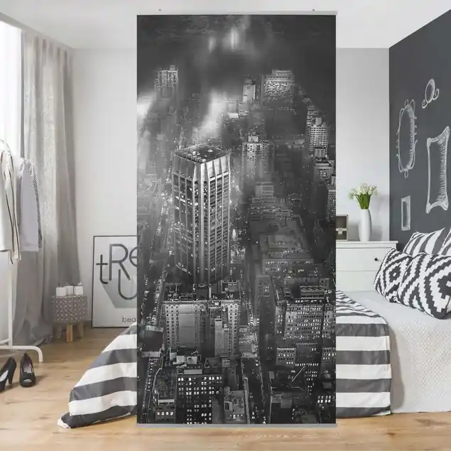 Preisreduziert Sonnenlicht über New York City Raumteiler