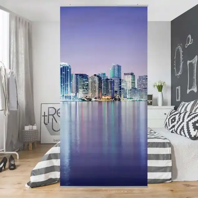 Purple Miami Beach Raumteiler Neu Im Sortiment