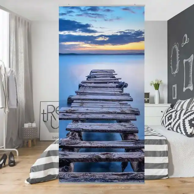 Steg Ins Ruhige Meer Raumteiler Knallerangebot