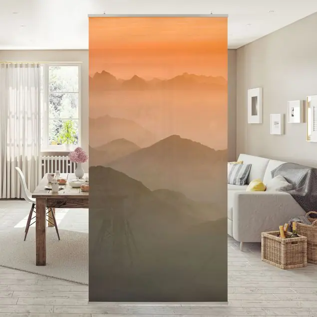 Blick von der Zugspitze Raumteiler Markenprodukt